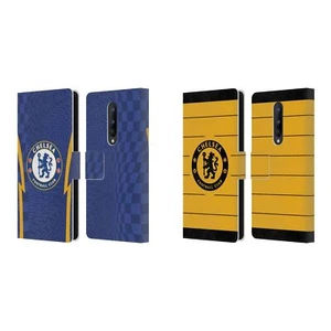 CHELSEA FOOTBALL CLUB 2021/22 KIT LEATHER BOOK FLIP CASE FOR BLACKBERRY ONEPLUS - Picture 1 of 8