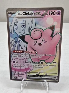Lillie's Clefairy ex 173/159 Sv09: Journey Together Holo Pokemon NM/M - Picture 1 of 3