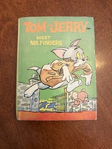 1967 big little book Tom and Jerry meet Mr fingers - Imagen 1 de 3