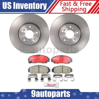 Kit de frenos delanteros Brembo rotores de disco pastillas de cerámica para Honda Accord 2003-2012 Foto 1 de 4