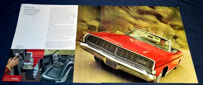 1968 Ford Galaxie XL GT 428 Convertible Original Dealer Large Advertisement Ad - Image 1 of 2