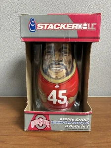 🏈 2004 OHIO STATE ARCHIE GRIFFIN STACKERDOLL 3-in-1 NISTPUPPE HEISMAN TROPHY - Bild 1 von 16