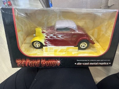 2002 Wix Filters 1st Ser. ’34 Ford Coupe Die-Cast Replica 1:25 Scale NEW IN BOX - Image 1 of 3