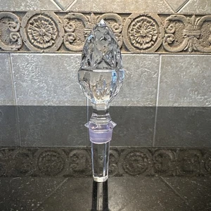 Waterford Crystal ACORN Bottle Stopper MINT! - Picture 1 of 4