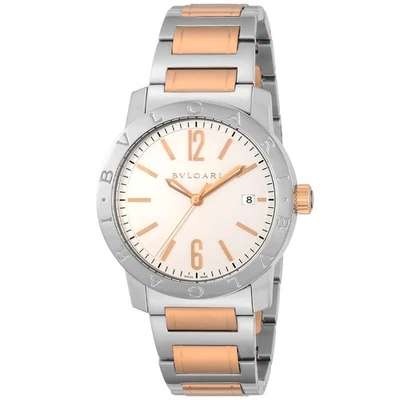 Reloj Hombre BVLGARI Automático BB39WSPGD Plateado Acero Inoxidable Nuevo en Caja Foto 1 de 4