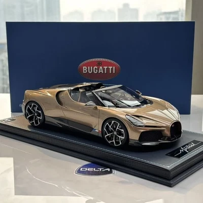 1/18 Mr Collection Mr Bugatti W16 Mistral Doré Foto 1 de 4