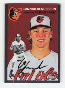 2023 Topps Chrome Platinum Anniversary #50 Gunnar Henderson RC NM - Picture 1 of 2