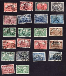 LOTE DE SELLOS DE ALEMANIA, USADOS, SIN MARCAR PARA VARIACIONES - Imagen 1 de 2