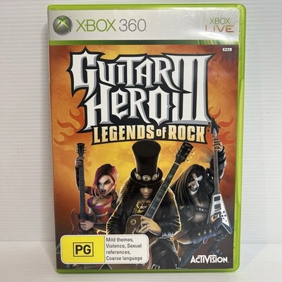 Guitar Hero III 3 Legends of Rock - Microsoft Xbox 360 - Complete | PAL - Image 1 of 4
