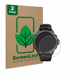 2x ScreenLeaf Screen Protector for Kumi U5 Pro 1.43" Sustainable Protection - Zdjęcie 1 z 8