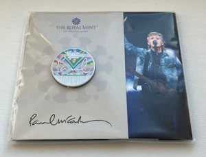 Monedas 2024 Paul McCartney Colorido Moneda De 5 Libras Paquete Sellado EN MANO - Imagen 1 de 9
