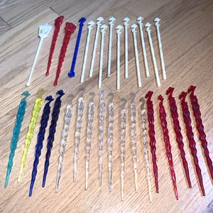 31 Old SEAGRAM'S SEVEN SWIZZLE STICKS - Multiple Varieties - Picture 1 of 12