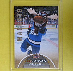 MICKEY E. MOOSE THE MASCOT  2021-22  CANVAS   #C420 Winnipeg Jets   RARE..RARE..