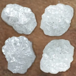Rough Uncut White Premium Grade Diamond Lot (5+ Loose) 1.00 Ctw - Picture 1 of 6