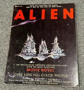 Alien Movie Novel 1979 First Printing Avon Richard Anobile Dan O'Bannon Vtg Book - Picture 1 of 8