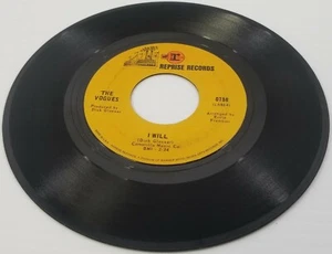 N) The Vogues - Till - I Will - Reprise Records - 45 RPM Vinyl Record - Picture 1 of 4