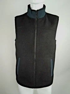 SmartWool Men Hudson Trail Fleece Vest Black Medium 02585-001 - Picture 1 of 11