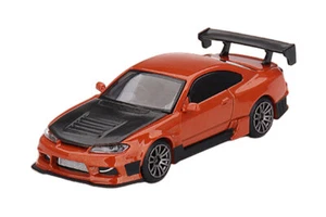 TSM-Models 581 Nissan Silvia (S15) D-Max orange metallic (RHD) - MiniGT M 1:64 - Picture 1 of 3