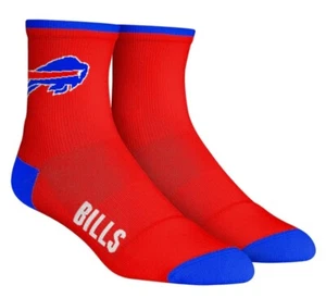 Rock’em Socks Youth Unisex BUFFALO BILLS Core Team (Quarter) Sz. 2-5.5 - Picture 1 of 1