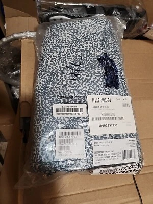 The Company Store 卷绕叶 Voile 预洗绗缝 Sham,标准  — 第 1/3 张图片