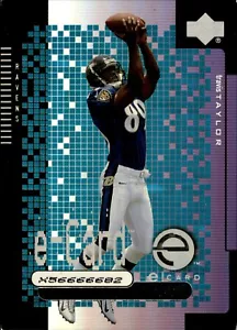 S2R6: 2000 Upper D e-Card #TT Travis Taylor Rookie Card RC & #CR Chris R. Edman - Picture 1 of 4