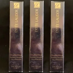 SEALED 3PK Estee Lauder Double Wear Radiant Concealer, 5W Deep (Warm) (0.34 oz) - Picture 1 of 12