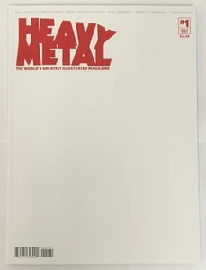 Heavy Metal Magazin 1 Leerdeckel 2025 Legacy Nummer 321 - Bild 1 von 2