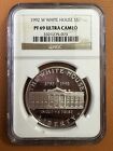 1992 D White House Silver dollar PCGS MS69.  855  Free Shipping