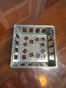 Vintage 2016 Hasbro Boggle Die Holder Metal Replacement Part Square Shape   58-2 - Picture 1 of 4