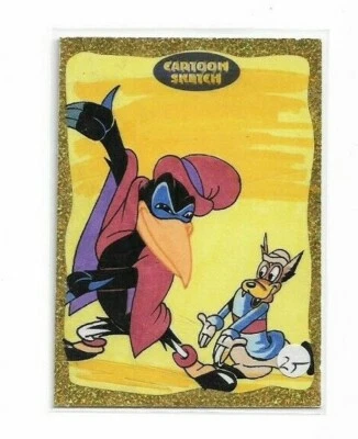 CLASSIC CARTOON SKETCH ART CARDS HAND DRAWN SKETCH BY Vincent Fourneuf - Image 1 of 3