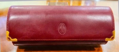 Кожаный чехол для очков Cartier - Изображение 1 из 4