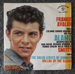 THE GREEN LEAVES OF SUMMER - FRANKIE AVALON - 45 GIRI 1960 CHANCELLOR - CH 02031 - Foto 1 di 8