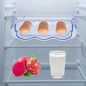 USA Egg Container for Refrigerator Egg Holder Storage Box Egg Tray Organizer - Picture 1 of 20