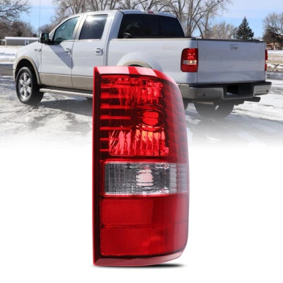 Left Tail Light Red Brake Lamp For 2004 2005 2006 2007 2008 Ford F-150 Styleside - Image 1 of 4