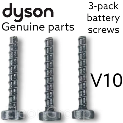 Dyson V10 V11 Battery Screws Authentic OEM Cordless Vacuum Replacement Parts New