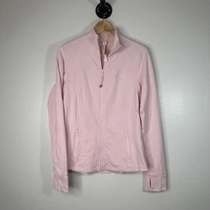 Chaqueta Lululemon Define Mujer Talla 10 Rosa Fresa Batido Cremallera Completa - Imagen 1 de 6