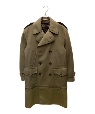 DOLCE & GABBANA Abrigo largo de acoplamiento marrón para hombre L - Imagen 1 de 4