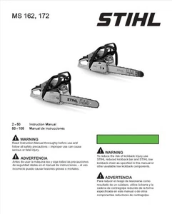 STIHL MS 162, 172 Instruction Manual - Picture 1 of 1