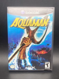 Aquaman: Battle for Atlantis (Nintendo GameCube, 2003) Complete CIB - Picture 1 of 3