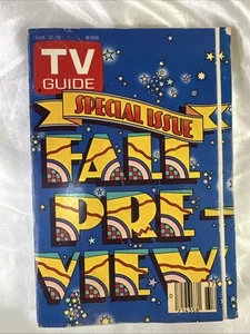 Guía de televisión de vista previa de otoño 1987 edición noreste de Ohio casa completa treinta y algo - Imagen 1 de 4