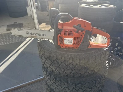 Husqvarna 455 Rancher x Torq Chainsaw, used, nice condition 20" bar & chain. - Image 1 of 4