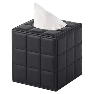 Modern Tissue Box Holder Square,Napkin Holder Pumping Paper Case Dispenser,Up... - Picture 1 of 7