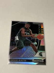 2020-21 Panini Prizm Draft Picks - Cassius Winston #29 Silver Prizm (RC) - Picture 1 of 2