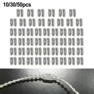 Chain Connector Ball Chain Connector 4.5*6 Mm Transparent Versatile Use - Picture 1 of 28
