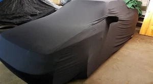 Vollgarage Car-Cover Indoor Schwarz mit Spiegeltaschen für Toyota Celica T16 - Picture 1 of 2