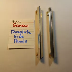 📈 SANSUI 🚓 FACEPLATE ENDKAPPEN 🚓 4000 STEREO RECEIVER - Bild 1 von 4