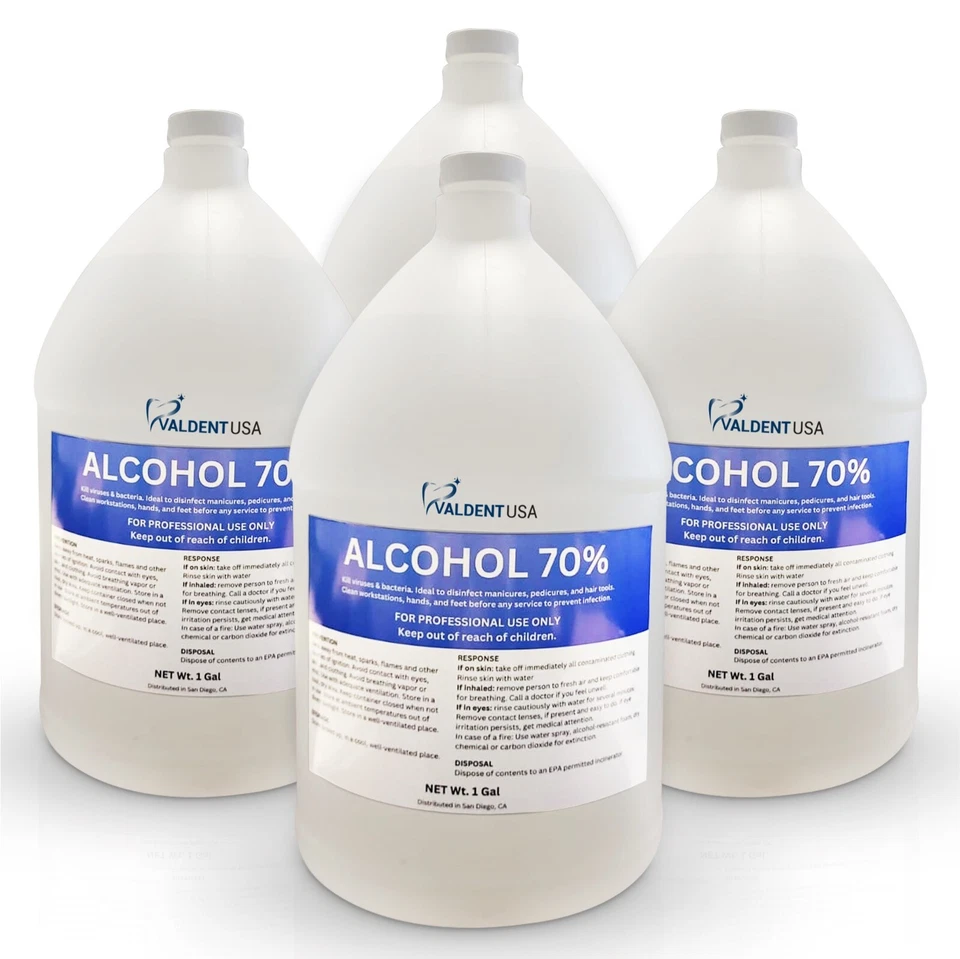 Isopropilo 70% (4 x 1 galón/4 galones) Foto 1 de 1