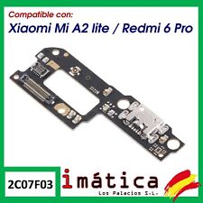 PLACA CARGA XIAOMI MI A2 LITE / REDMI 6 PRO CONECTOR PUERTO USB ANTENA MICROFONO