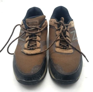 New Balance Brown Leather Hiking Shoes Men's Size 11 Style # MW669BR Trainers - Picture 1 of 7