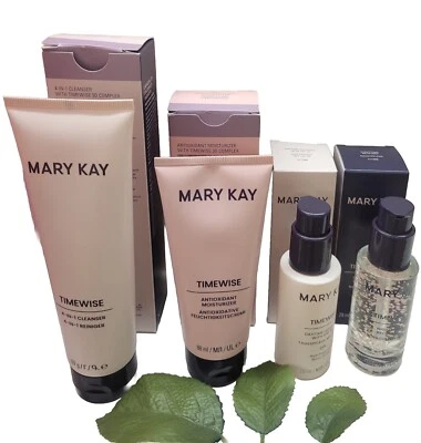 Mary Kay TimeWise Wunder-Set 4 tlg.+Tasche für Mischhaut/fettige Haut Neu & OVP